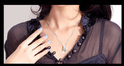 ペンダントトップ ペンダントヘッド ネックレスチャーム レディース 女性用 アクセサリー ラインストーン 一粒 シルバーカラー おしゃれ きれいめ 上品 かわいい 普段使い プレゼント ギフト
