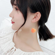 ピアス スタッドピアス 両耳用 レディース 女性 アクセサリー 耳飾り さくらんぼ チェリー 揺れる バックキャッチ ロングピアス シンプル かわいい キュート ガーリー 定番 おしゃれ プレゼント ギフト 記念日 お出かけ 赤 橙 ワイン