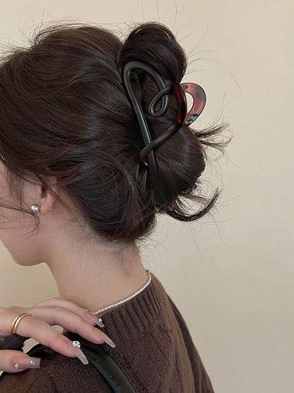 バンスクリップ ヘアクリップ レディース ヘアアクセサリー 髪留め 髪飾り 商品画像2
