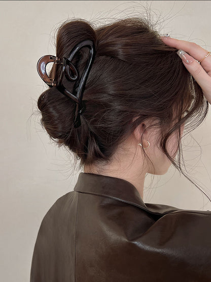 バンスクリップ ヘアクリップ レディース ヘアアクセサリー 髪留め 髪飾り 商品画像3