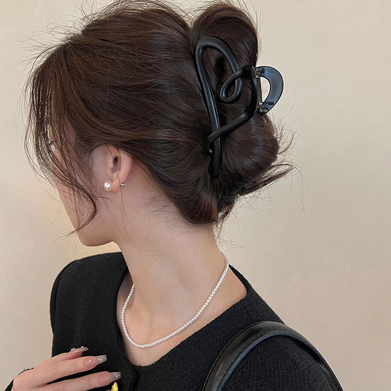 バンスクリップ ヘアクリップ レディース ヘアアクセサリー 髪留め 髪飾り 商品画像4