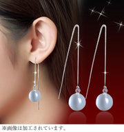 ピアス アメリカンピアス チェーン レディース アクセサリー 揺れる ロング プレゼント 誕生日 カラーストーン ボール 丸玉 珠 ベネチアンチェーン ボックスチェーン 宝石風 天然石風 シルバーカラー 普段使い シンプル かわいい 可愛い おしゃれ 上品 女性 彼女 妻 嫁 大人女子 婦人 ガールズ ギフト 贈り物 記念日 母の日