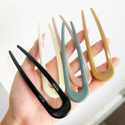 かんざし U字コーム 簪 レディース ヘアアクセサリー ヘアコーム 髪飾り ヘアピン ヘアアレンジ まとめ髪 髪留め シンプル 無地 簡単 おしゃれ おだんご