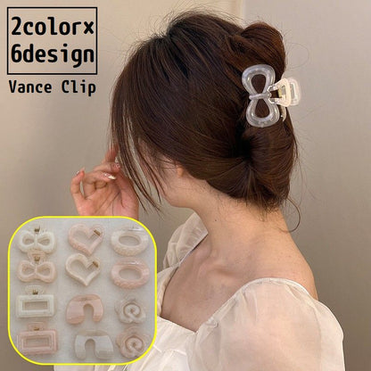 バンスクリップ ヘアクリップ レディース ヘアアクセサリー 髪留め 髪飾り 商品画像