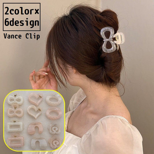 バンスクリップ ヘアクリップ レディース ヘアアクセサリー 髪留め 髪飾り 商品画像