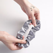 シュシュ 単品 1個 ヘアゴム 髪ゴム レディース 女性 ヘアアクセサリー 髪留め 髪飾り まとめ髪 シンプル 仕事 職場 オフィス 大人 サテン風 ナチュラル お洒落 可愛い 可憐さ きれいめ 上品 ファッション小物