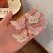 ヘアクリップ ミニクリップ 単品 ヘアアクセサリー レディース 女性 小さめ プチ 蝶 チョウ 髪留め 髪飾り ヘアアレンジ 前髪 可愛い お出かけ デイリー おしゃれ かわいい ギフト プレゼント 贈り物 女子 女の子