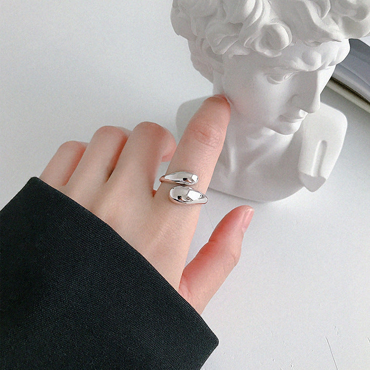 指輪 カーブリング オープンリング レディース 女性 アクセサリー 商品画像2