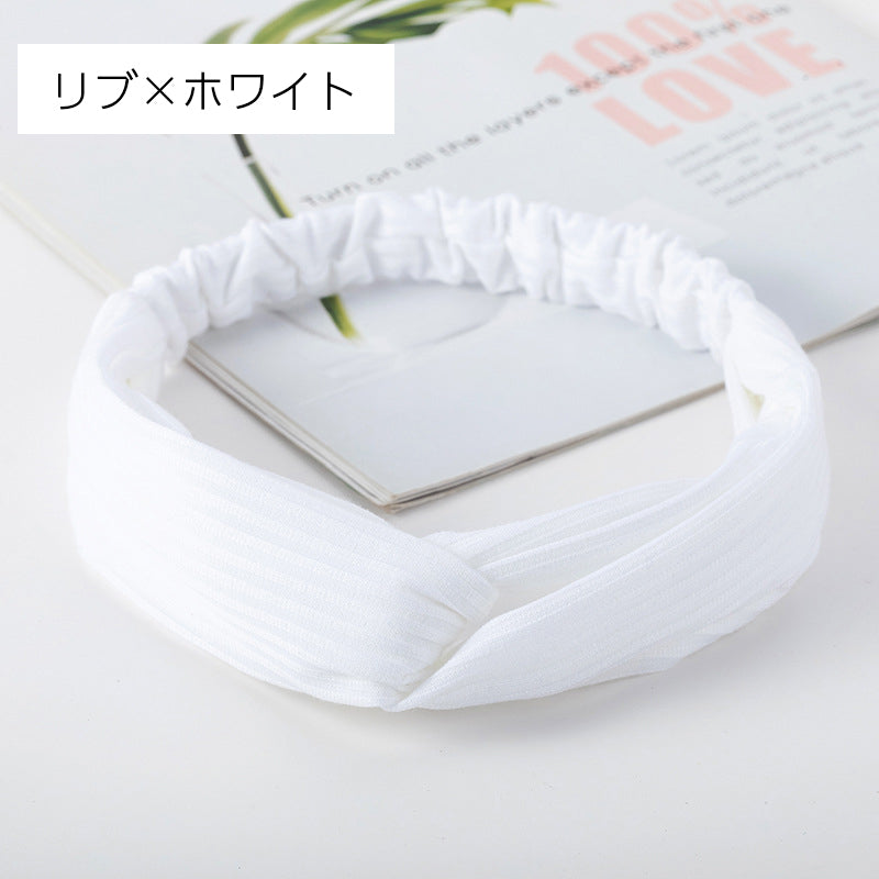ヘアバンド ヘッドバンド ヘアターバン ヘアアクセサリー レディース 女性 商品画像4