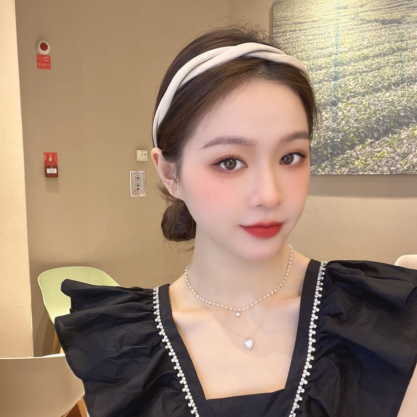 カチューシャ レディース アクセサリー ヘアアクセ ツイスト ホワイト 商品画像2