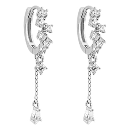 ピアス 両耳用 フープピアス アクセサリー レディース 女性 シルバー バリエーション画像