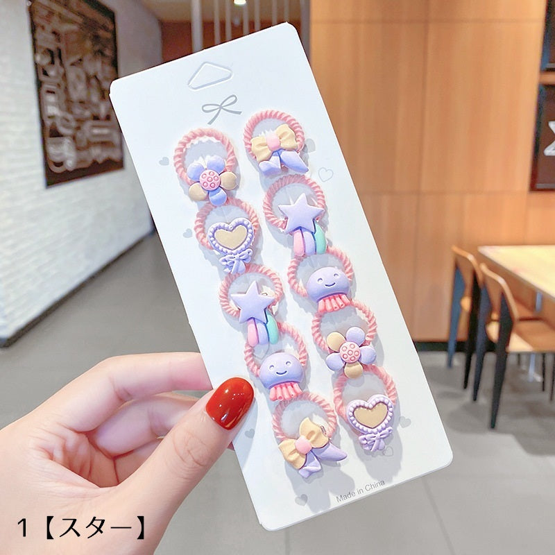 ヘアゴム 10個セット キッズ 子供 ベビー 赤ちゃん 商品画像2
