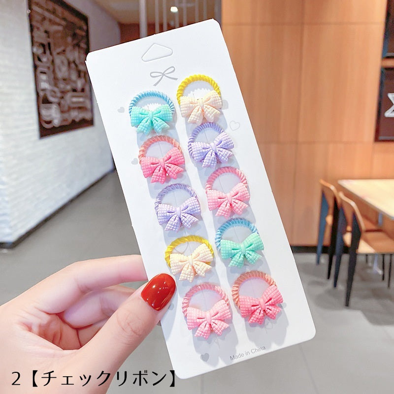 ヘアゴム 10個セット キッズ 子供 ベビー 赤ちゃん 商品画像3