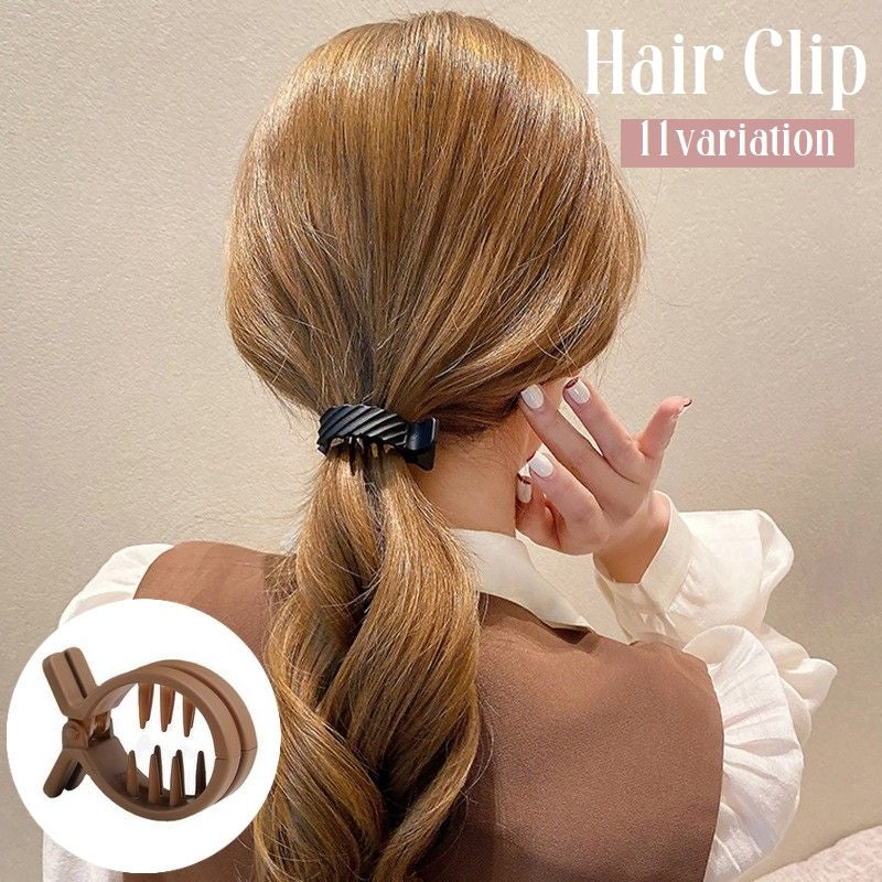 ヘアクリップ サイドバンスクリップ レディース ヘアアクセサリー 髪留め シンプル 商品画像
