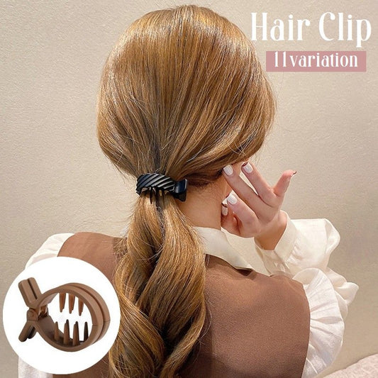 ヘアクリップ サイドバンスクリップ レディース ヘアアクセサリー 髪留め シンプル 商品画像