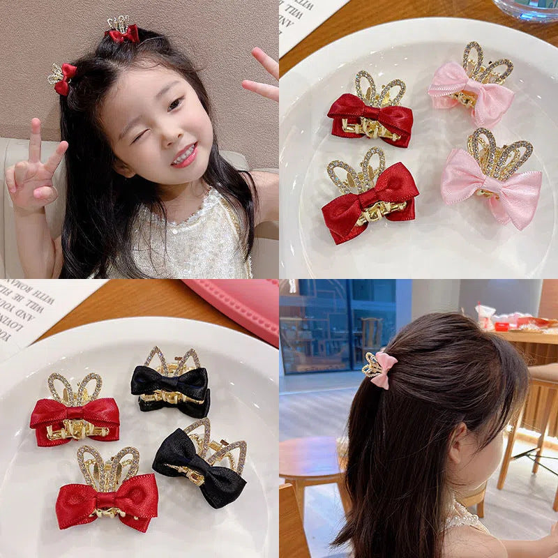 ヘアクリップ キッズ 子供 ヘアアクセサリー バンスクリップ ミニ 商品画像2