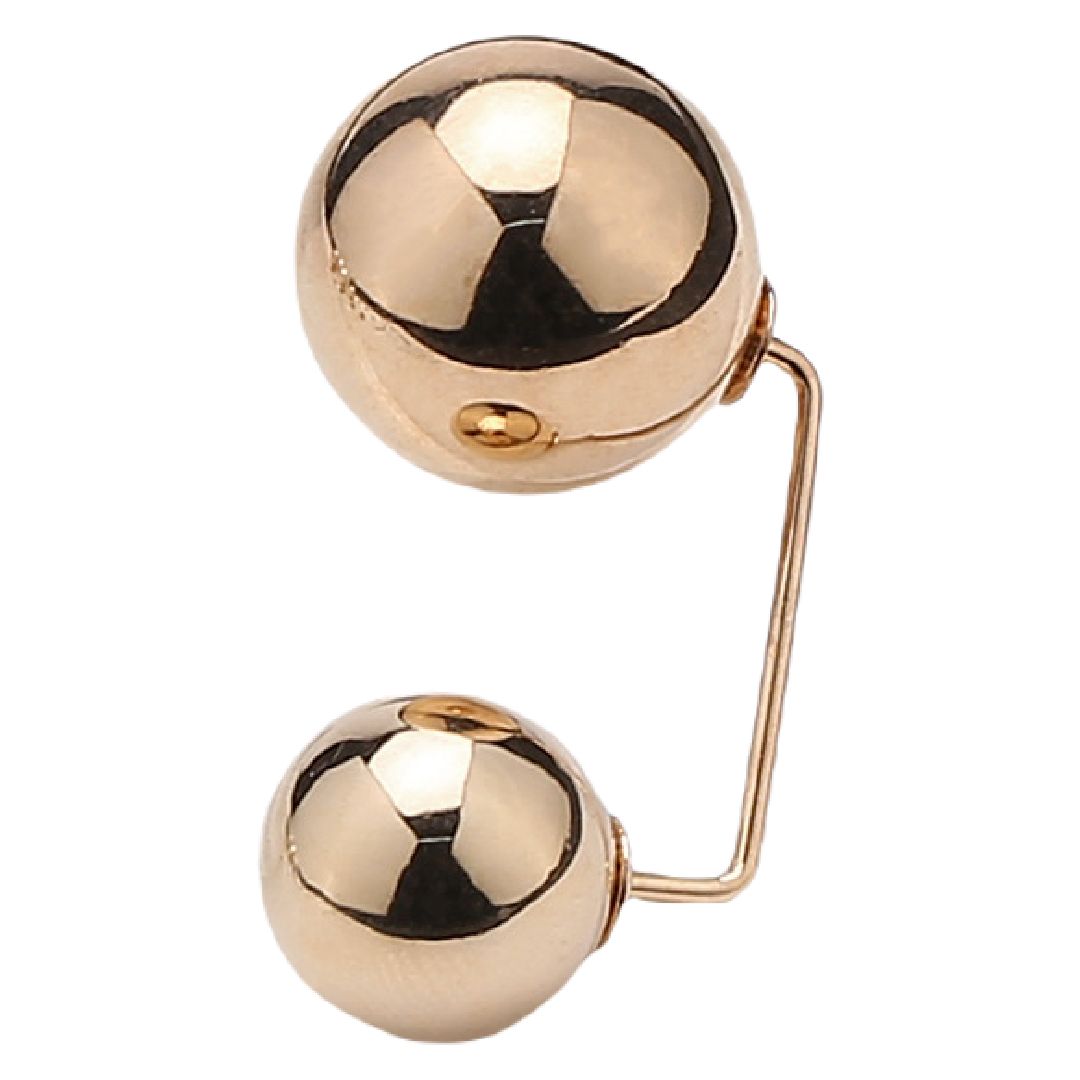 ブローチ ピンブローチ レディース アクセサリー フェイクパール 上品 ゴールド3.4cm バリエーション画像