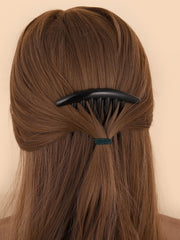 コーム 5個セット レディース 女性用 ヘアアクセサリー かんざし 簪 髪飾り 髪留め 無地 単色 シンプル 夜会巻き ヘアピン お呼ばれ まとめ髪 洋装 上品 エレガント おしゃれ