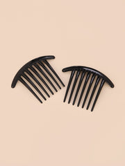 コーム 5個セット レディース 女性用 ヘアアクセサリー かんざし 簪 髪飾り 髪留め 無地 単色 シンプル 夜会巻き ヘアピン お呼ばれ まとめ髪 洋装 上品 エレガント おしゃれ