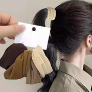 ヘアゴム 2セット 計8個入り レディース 女性 シュシュ ヘアアクセサリー 幅広 髪留め まとめ髪 髪ゴム リストバンド 伸縮性 伸びる ソフト 柔らかい おしゃれ かわいい シンプル カジュアル 無地 単色 お出かけ イベント プレゼント