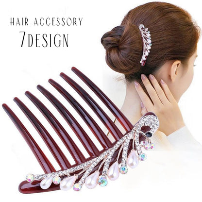 ヘアコーム ヘアアクセサリー かんざし 夜会巻き ヘアアレンジ まとめ髪 商品画像