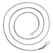 ネックレス チェーン スネークチェーン メンズ 男性 アクセサリー 首飾り 細め シンプル プレゼント おしゃれ かっこいい