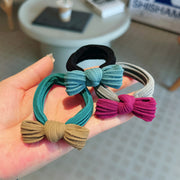 ヘアゴム 髪ゴム 2個セット レディース ヘアアクセサリー まとめ髪 髪留め 髪飾り ヘアアレンジ リボン キッズ 女の子 女性 可愛い おしゃれ お出掛け ポニーテール ロングヘア セミロング