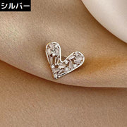 ピンブローチ レディース 女性 アクセサリー ハート キラキラ ラインストーン ビジュー おしゃれ 可愛い 小ぶり 小さめ ミニ
