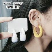 フープピアス 両耳用 1ペア レディース 女性 婦人用 アクセサリー スタッドピアス シンプル おしゃれ かわいい キュート 大きめ ポップ カジュアル プレゼント 贈り物