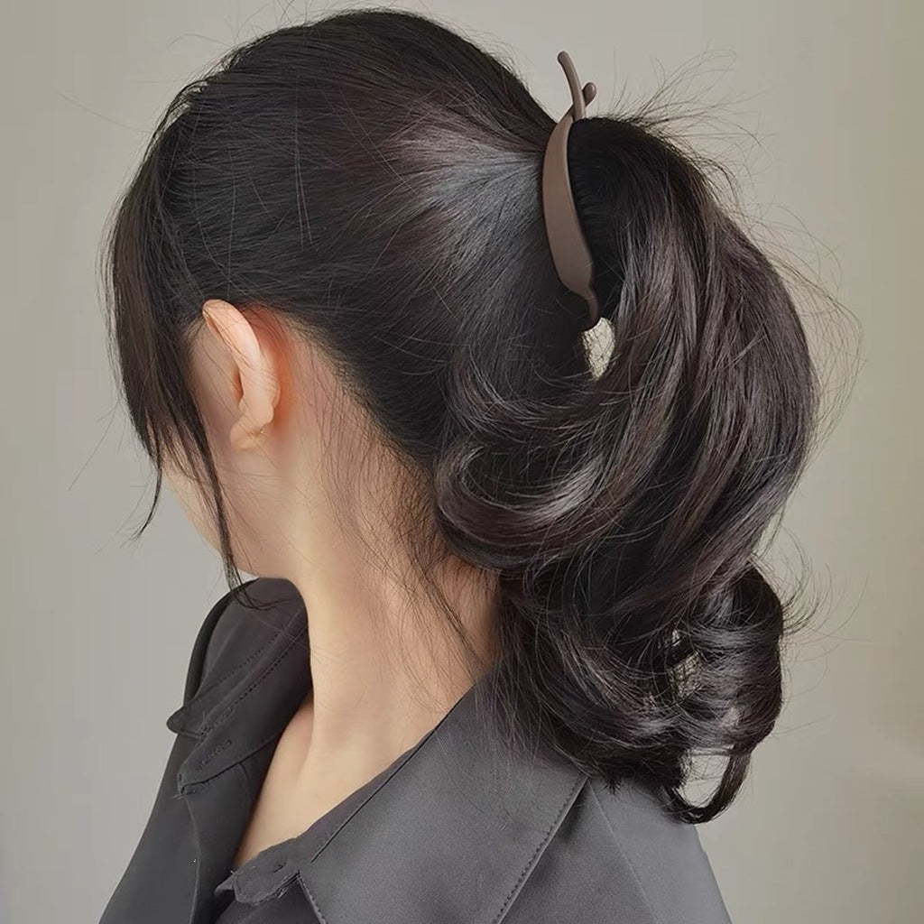 ヘアクリップ バナナクリップ レディース ヘアアクセサリー 髪飾り まとめ髪 商品画像4