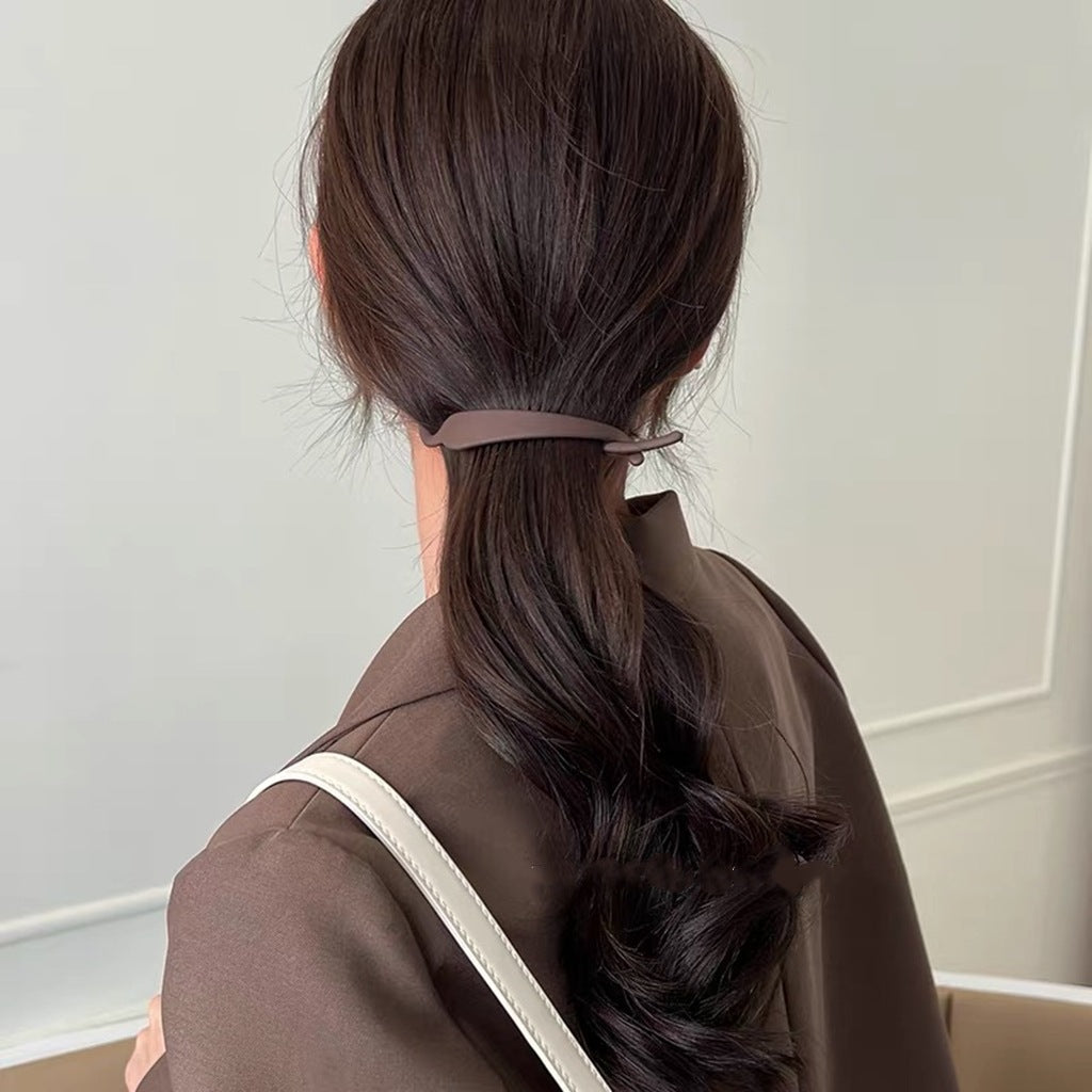 ヘアクリップ バナナクリップ レディース ヘアアクセサリー 髪飾り まとめ髪 商品画像5