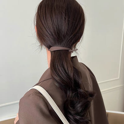 ヘアクリップ バナナクリップ レディース ヘアアクセサリー 髪飾り まとめ髪 商品画像5