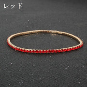テニスブレスレット 腕輪 レディース アクセサリー ラインストーン 細め 華奢 キュービック 四角 ファッション小物 女性用 婦人 シンプル おしゃれ カジュアル 記念日 誕生日 贈り物 ギフト プレゼント 外出 お出掛け
