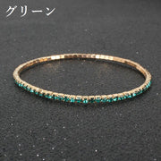 テニスブレスレット 腕輪 レディース アクセサリー ラインストーン 細め 華奢 キュービック 四角 ファッション小物 女性用 婦人 シンプル おしゃれ カジュアル 記念日 誕生日 贈り物 ギフト プレゼント 外出 お出掛け
