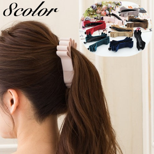 ヘアクリップ バナナクリップ レディース 女性 ヘアアクセサリー 髪留め 商品画像