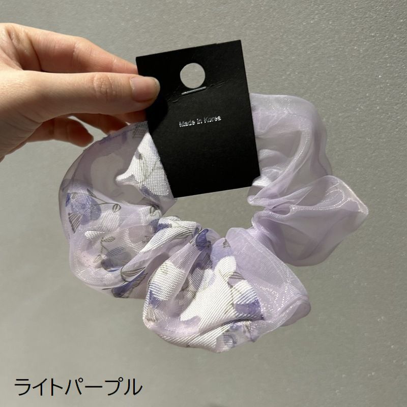 シュシュ レディース 女性 婦人 ヘアアクセサリー ヘアゴム 商品画像5
