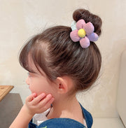 ヘアゴム 髪ゴム シュシュ ヘアアクセサリー 子供用 キッズ ガール 女の子 髪留め 髪飾り ヘアアレンジ まとめ髪 パール調 フェイクパール フラワー ティアラ お花 可愛い おしゃれ お洒落 お出かけ ファッション雑貨