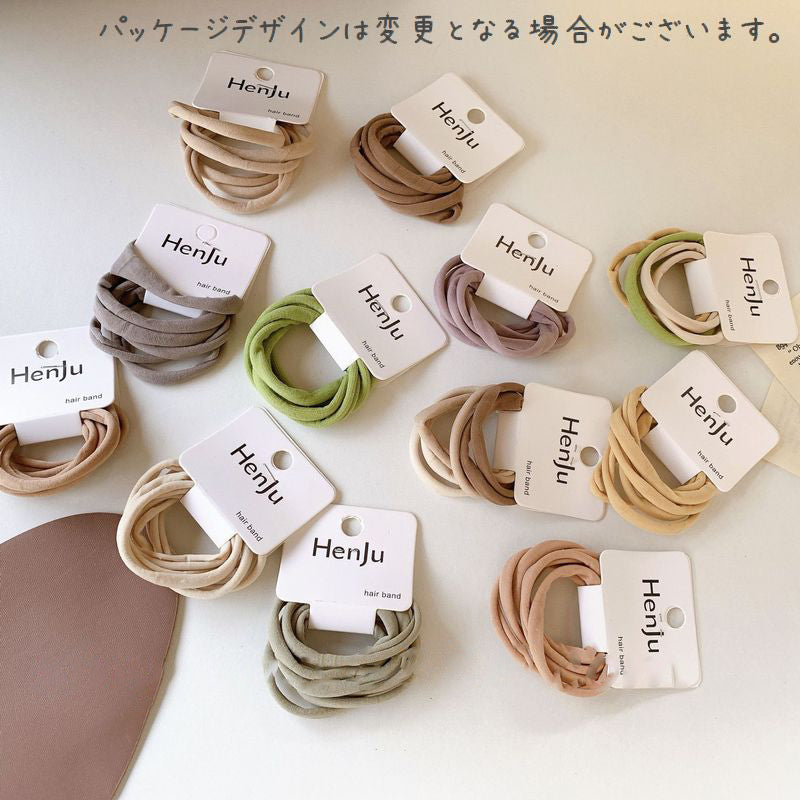 ヘアゴム 6本セット レディース 女性用 ヘアアクセサリー 髪ゴム 商品画像4