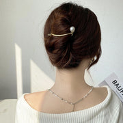 バレッタ レディース 女性 婦人 ヘアアクセサリー 髪飾り まとめ髪 ヘアアレンジ パール調 かわいい おしゃれ お出かけ
