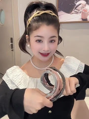 カチューシャ 折りたたみ式 レディース ヘアアクセサリー ヘアバンド 女性用 洗顔 お出かけ 伸縮式 コンパクト 洗面 旅行 持ち歩き
