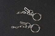 フープイヤリング 単品 片耳用 イヤリング ノンホールピアス レディース 女性 アクセサリー 揺れる チェーン お洒落 可愛い かっこいい ファッション小物 ギフト プレゼント