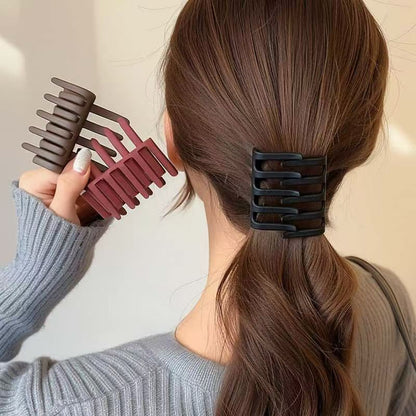 バンスクリップ 2個セット ヘアクリップ レディース ヘアアクセサリー 髪留め 商品画像3