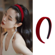 カチューシャ レディース 女性 ヘアアクセサリー ファッション雑貨 コームなし ベロア調 無地 ブラック ピンク ブラウン シック フェミニン フォーマル 大人っぽい 大人女子 可愛い キュート おしゃれ