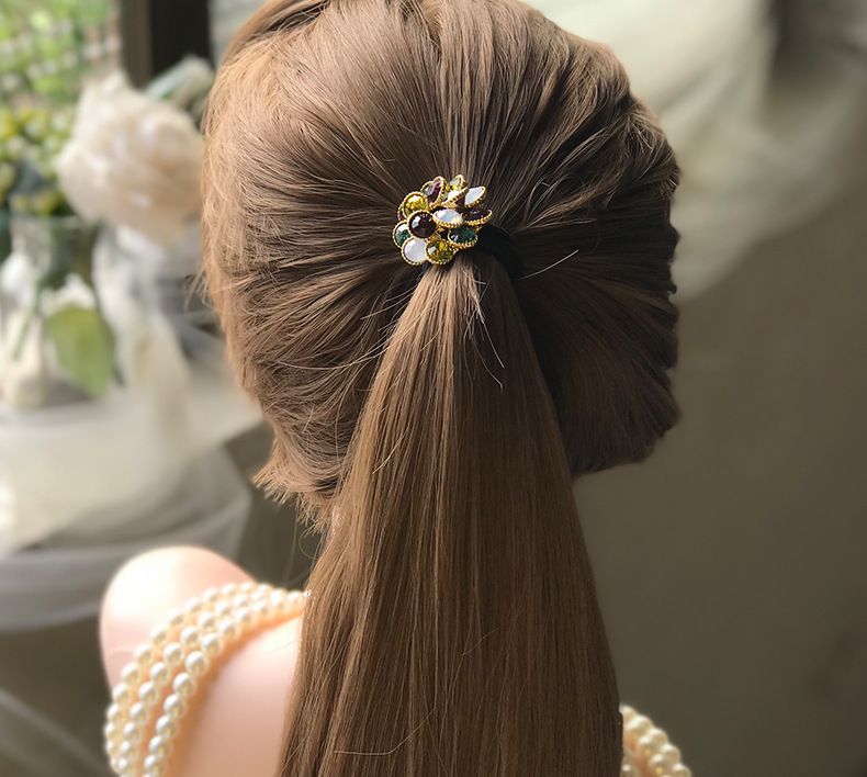 ヘアゴム 髪ゴム 単品 1本売り ヘアアクセサリー レディース 商品画像3