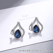 スタッドピアス アクセサリー レディース 女性用 ラインストーン ビジュー しずく型 小さめ おしゃれ かわいい キラキラ エレガント フェミニン お出かけ カジュアル デイリー 普段使い 婦人用 ファッション小物