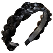 カチューシャ 三つ編み 編み込み風 レディース 女性用 ヘアアクセサリー 髪飾り 髪留め ツイスト ヘアアレンジ かわいい おしゃれ