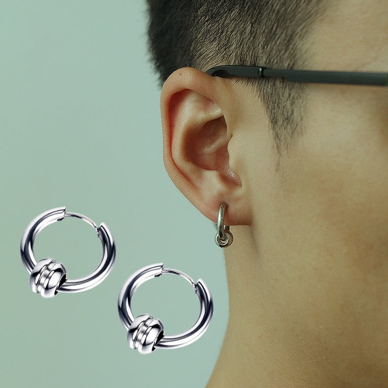 ピアス 両耳用 フープピアス アクセサリー メンズ 男性 商品画像