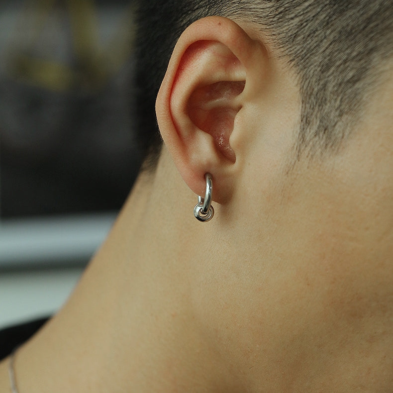 ピアス 両耳用 フープピアス アクセサリー メンズ 男性 商品画像3
