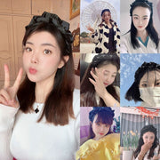 カチューシャ ヘアアクセサリー レディース 女性 髪飾り 幅広 無地 単色 シンプル かわいい おしゃれ 上品 ファッション雑貨 ヘアアレンジ お出かけ