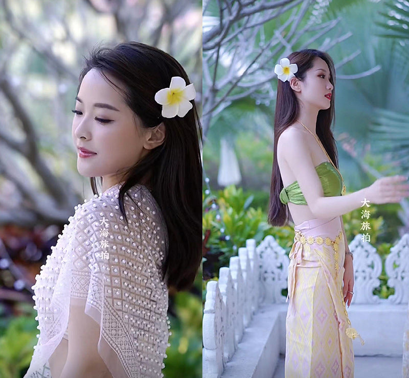 ヘアクリップ 同色2個セット レディース ヘアアクセサリー フラワー お花 商品画像3